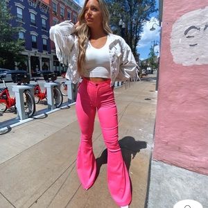 pink Bell bottoms